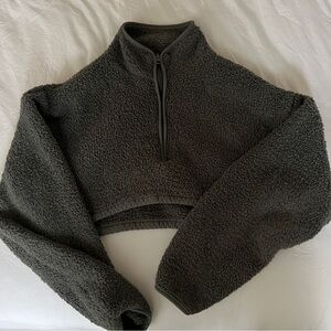 Skims Cozy Collection Crop Quarter Zip